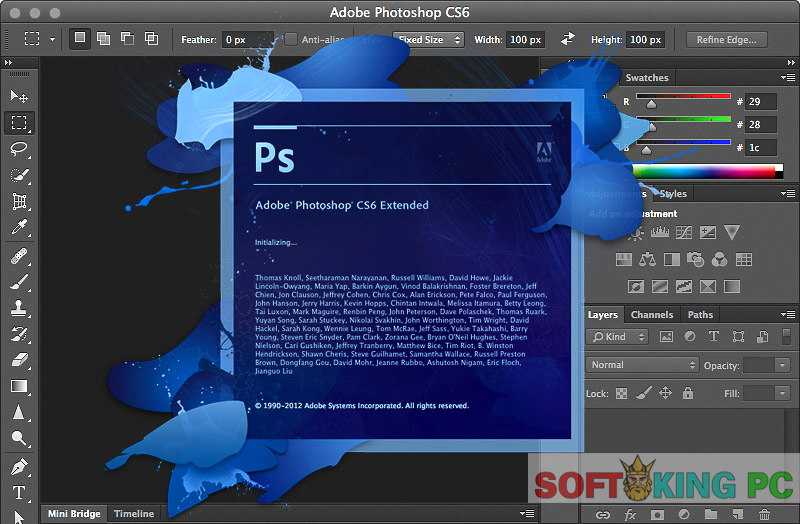 Photoshop Cs6 full. free download Mac